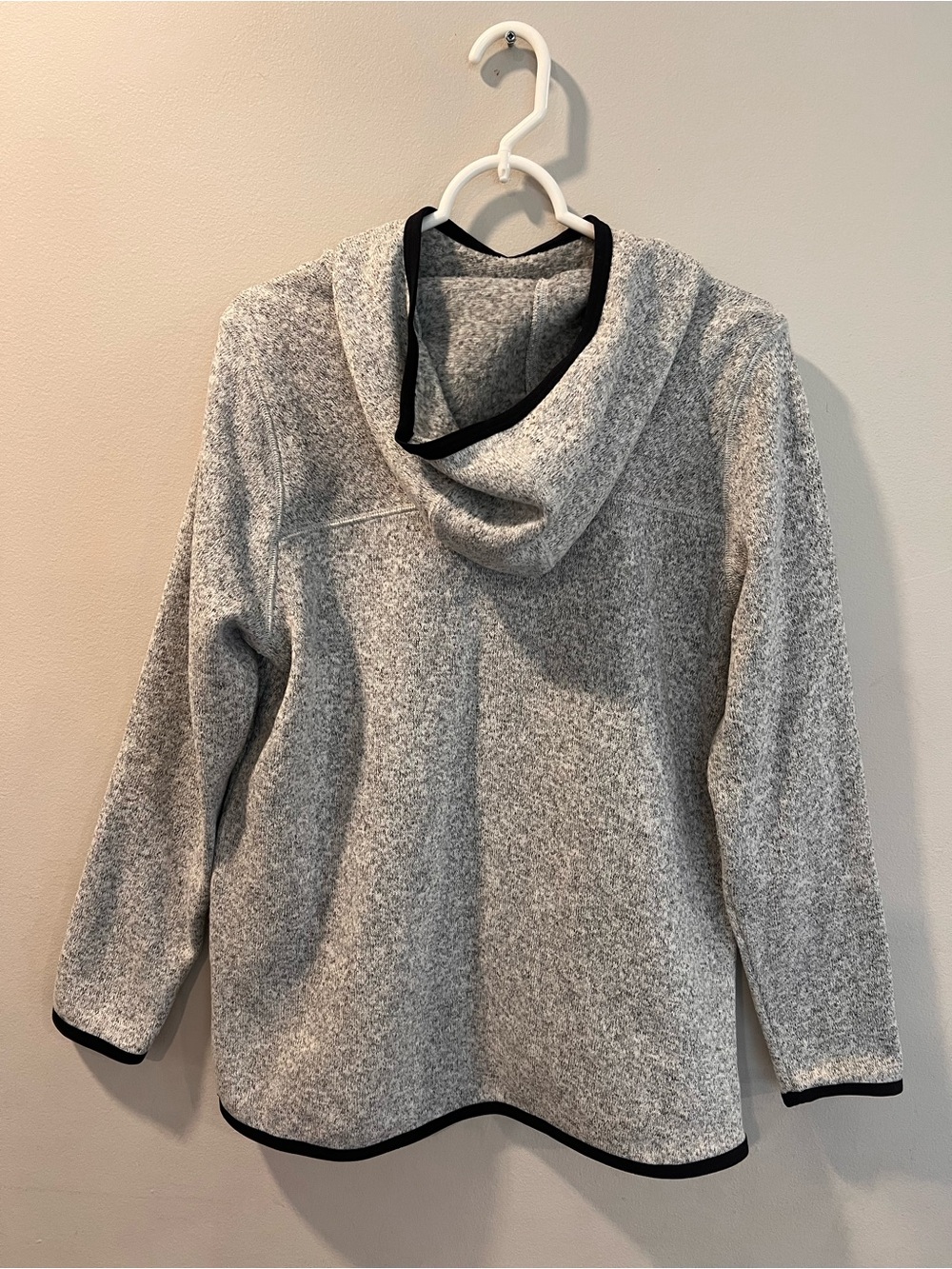 Nike Tech Fleece Heathered Gray Pullover Hoodie Women’s Sweatshirt Size Medium - Picture 5 of 5